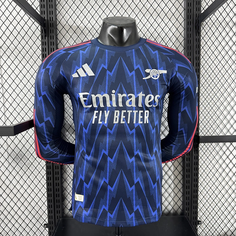 Player 2025-26 Arsenal Away Long Sleeve Football jersey