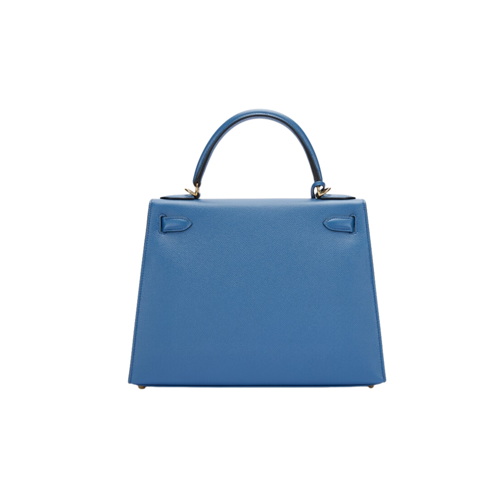 Hermes Kelly 25 Bag In French Blue Epsom Leather For Women 25cm/10in