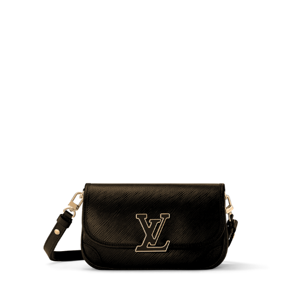 Louis Vuitton Buci Black And Gold 24Cm M59459