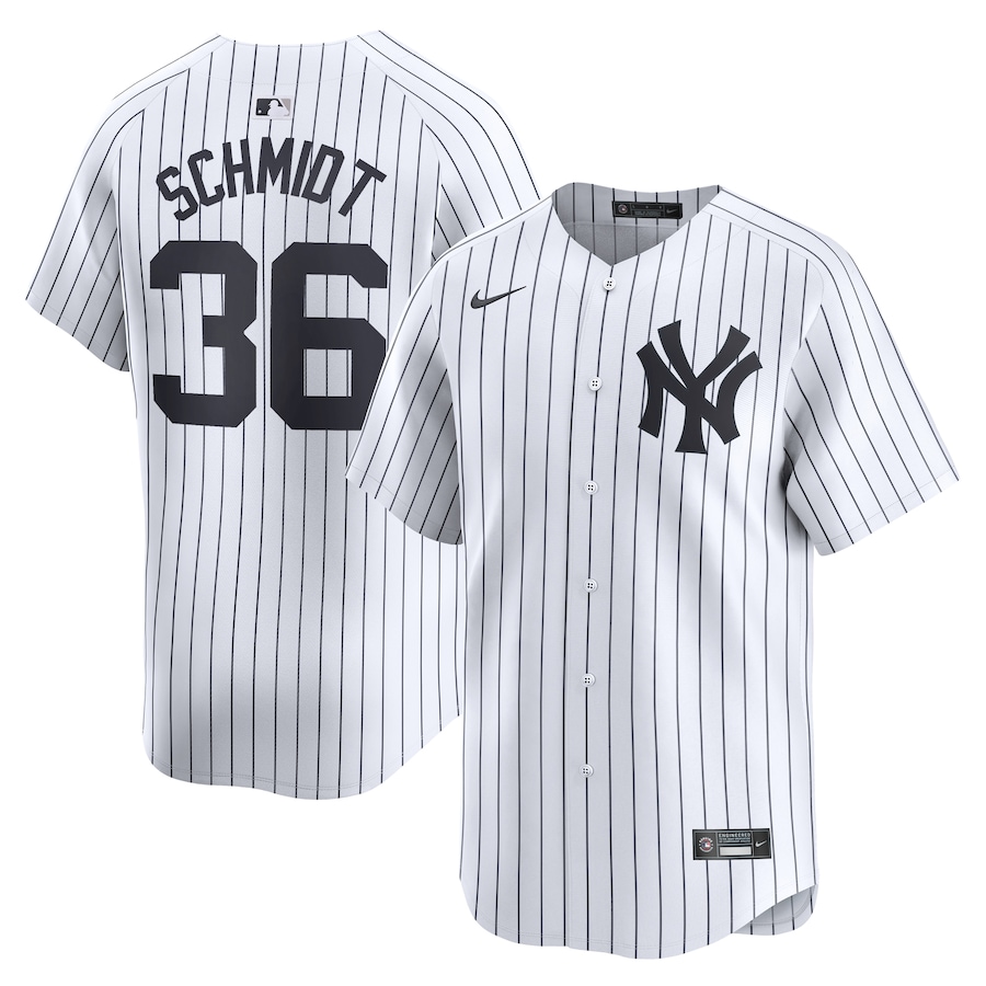 Clarke Schmidt New York Yankees Home Limited Player Jersey White