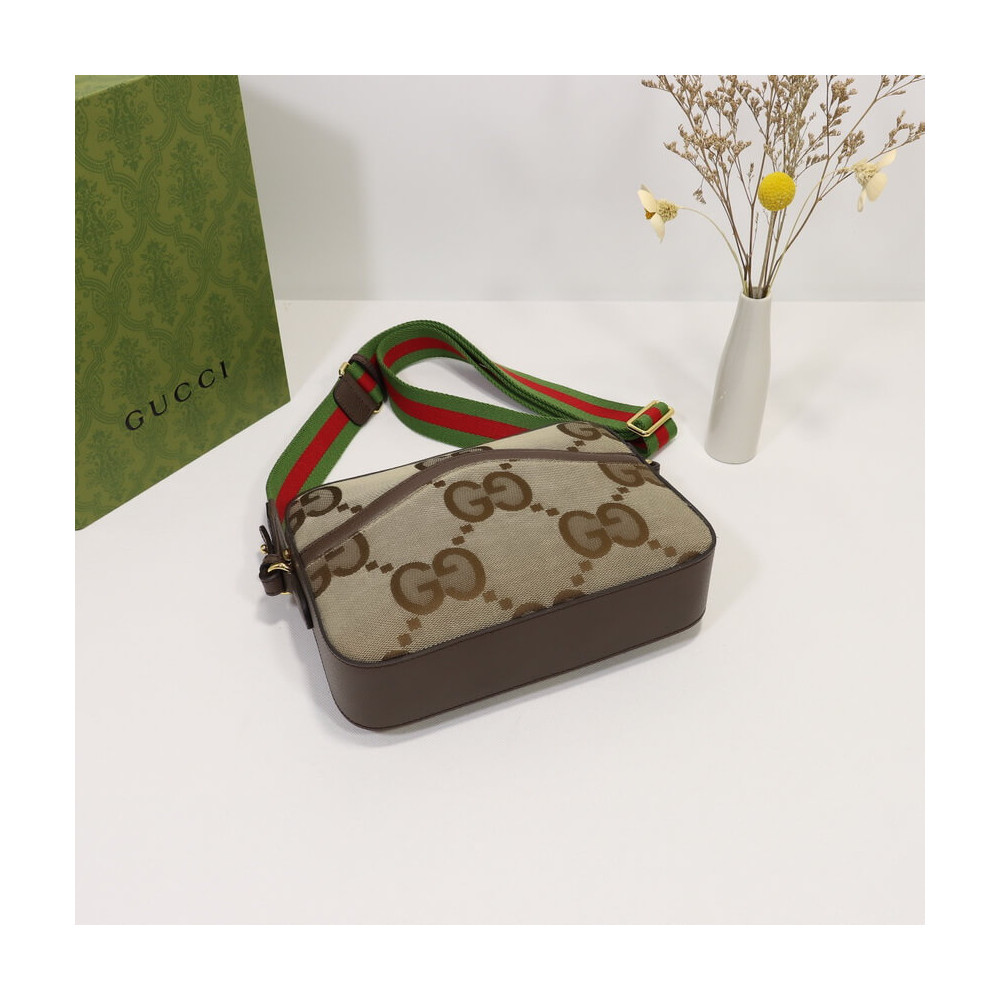 Gucci Messenger Bag With Jumbo GG
