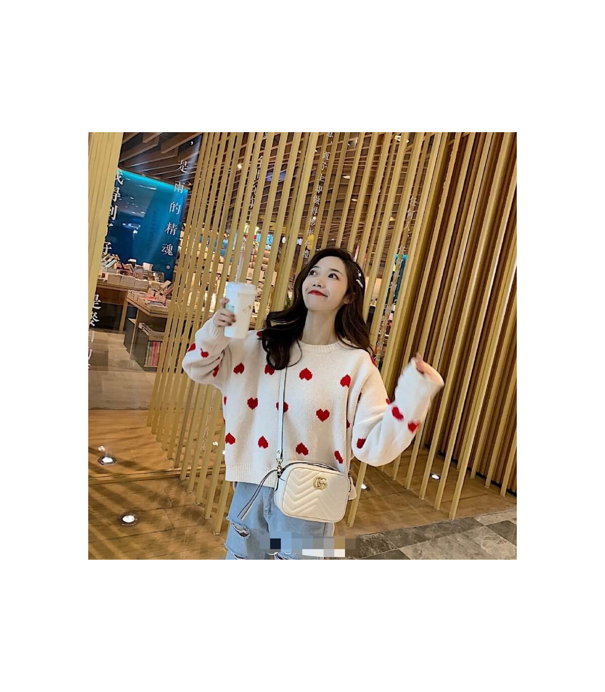 Gucci GG Marmont Matelasse Mini Bag White