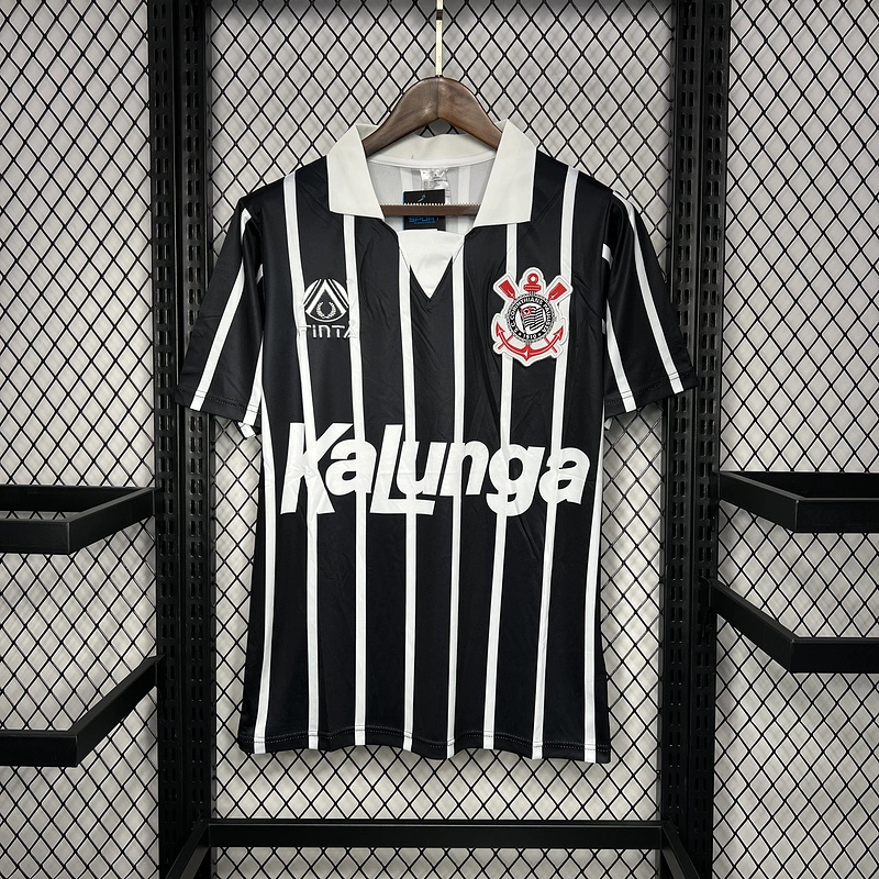 Retro 1990 Corinthians Away Football jersey retro