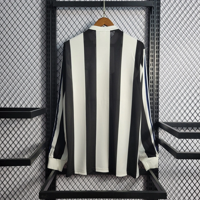 Retro 1995-97 Newcastle United Long Sleeve Home Football jersey retro