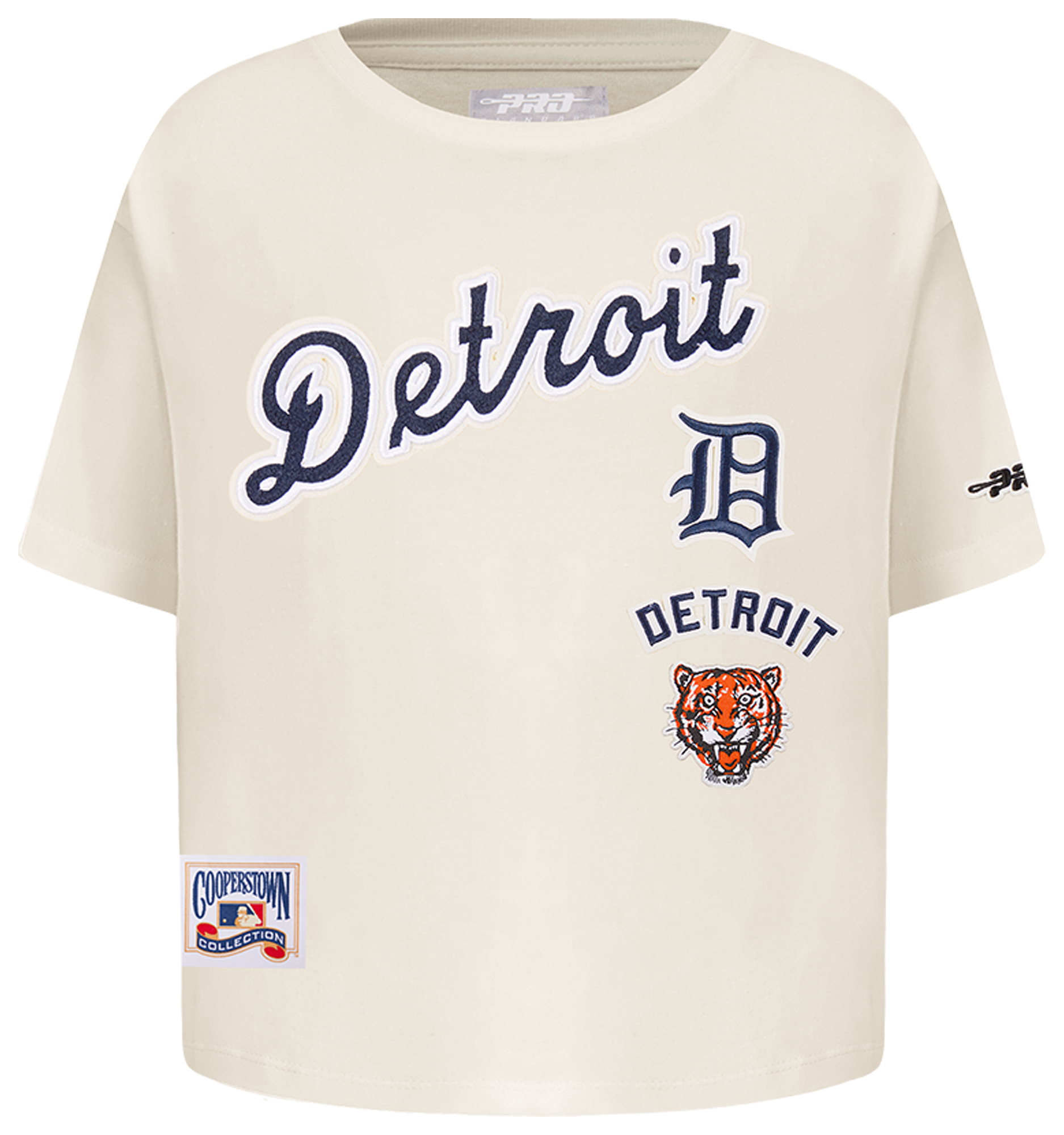 Pro Standard Detroit Tigers Retro Classic Ss Boxy Tee