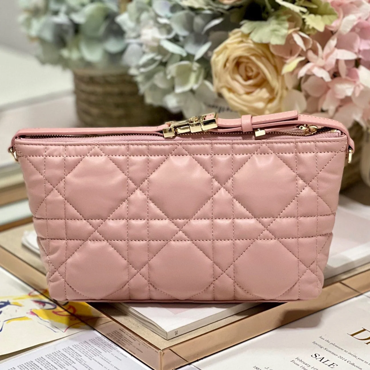 CD Medium Travel Nomad Clutch 