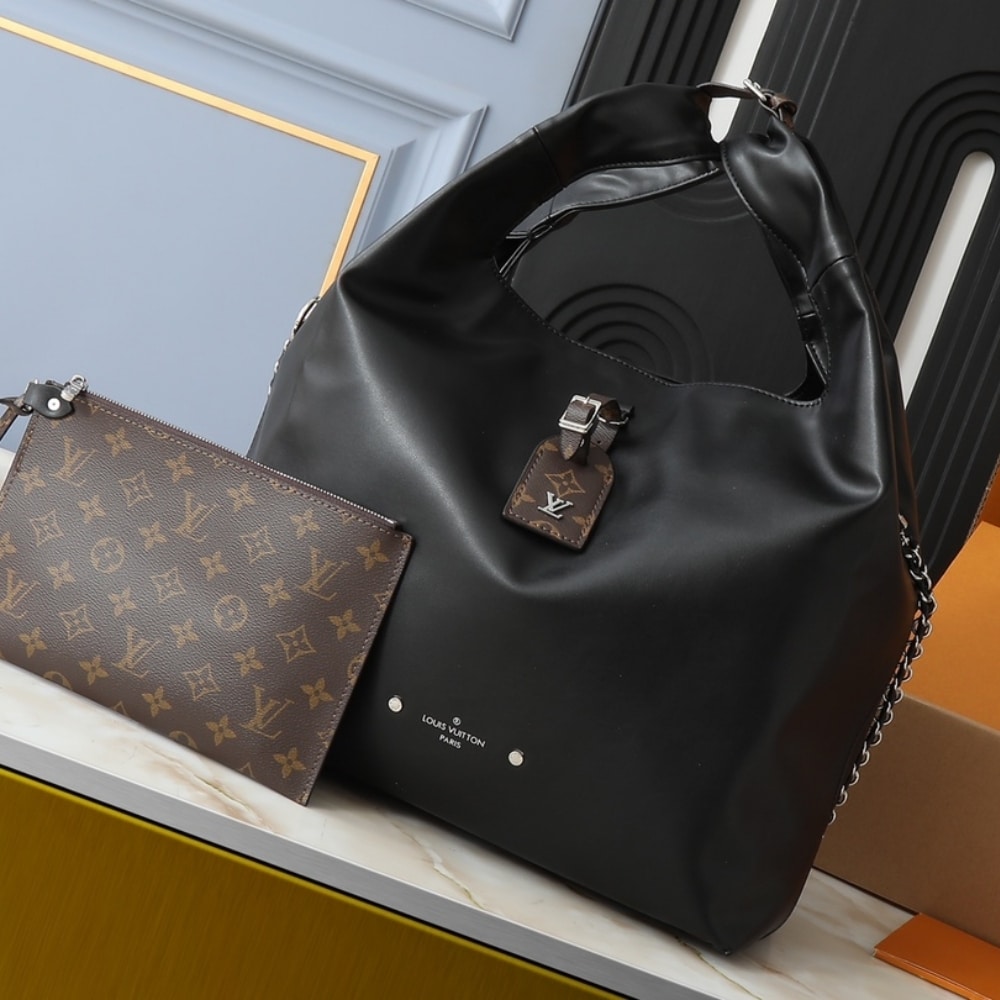 Louis Vuitton Atlantis Vibe MM Black 41Cm M11266