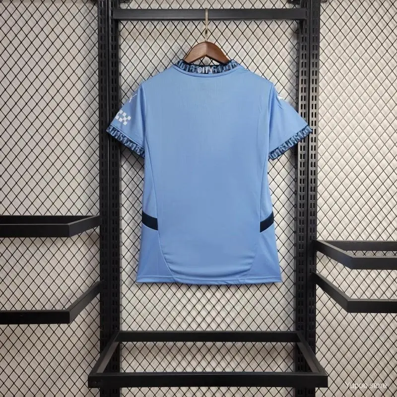 Women 2024-25 Manchester City Home Women's Football jersey