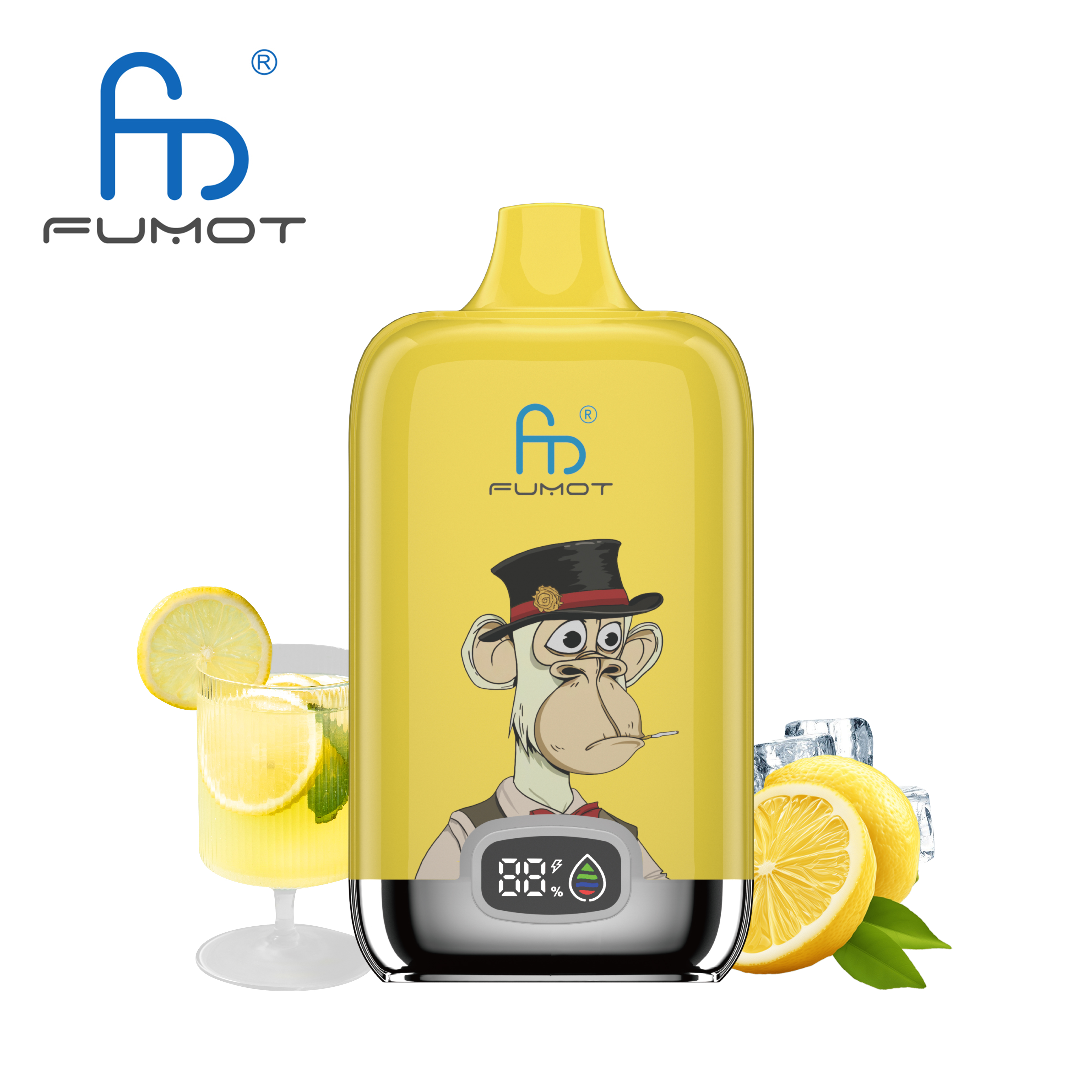 Fumot Digital Box 12000 Puffs Disposable Vape