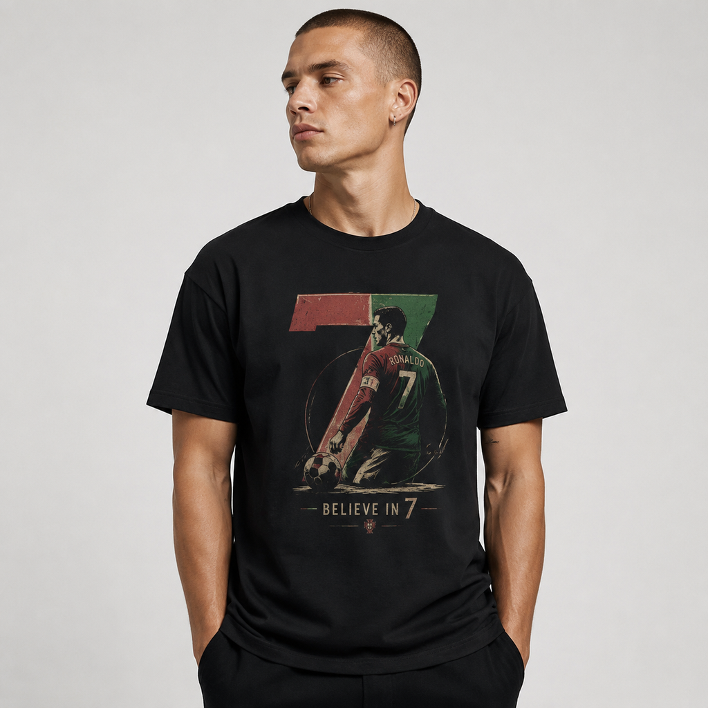 Cristiano Ronaldo Pure Cotton Unisex T-Shirt – Limited-Time Offer
