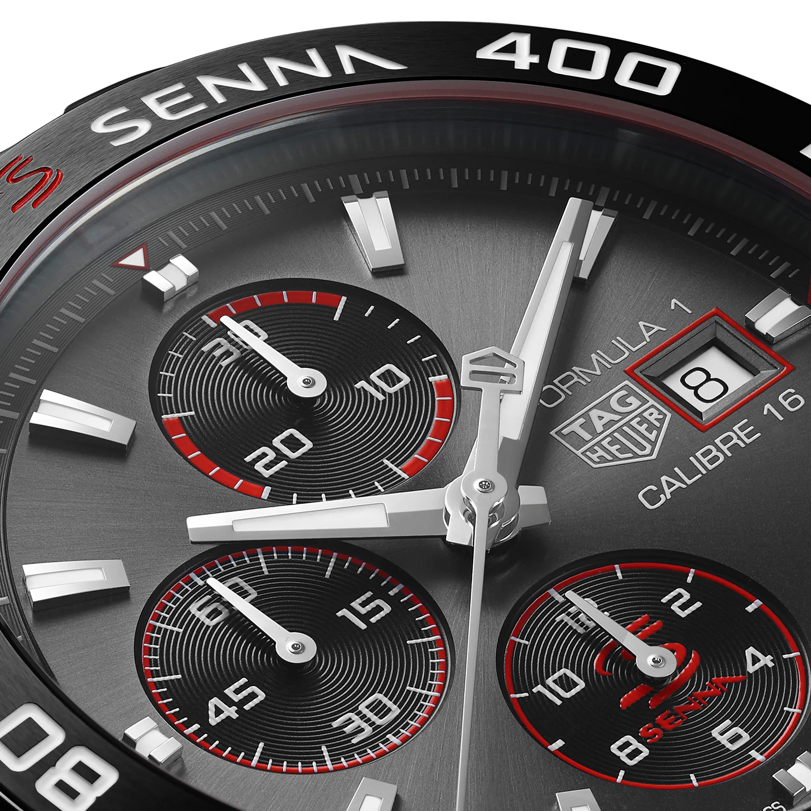 TAG Heuer Formula 1 Senna Special Edition 44mm Mens Watch CAZ201D.BA0633