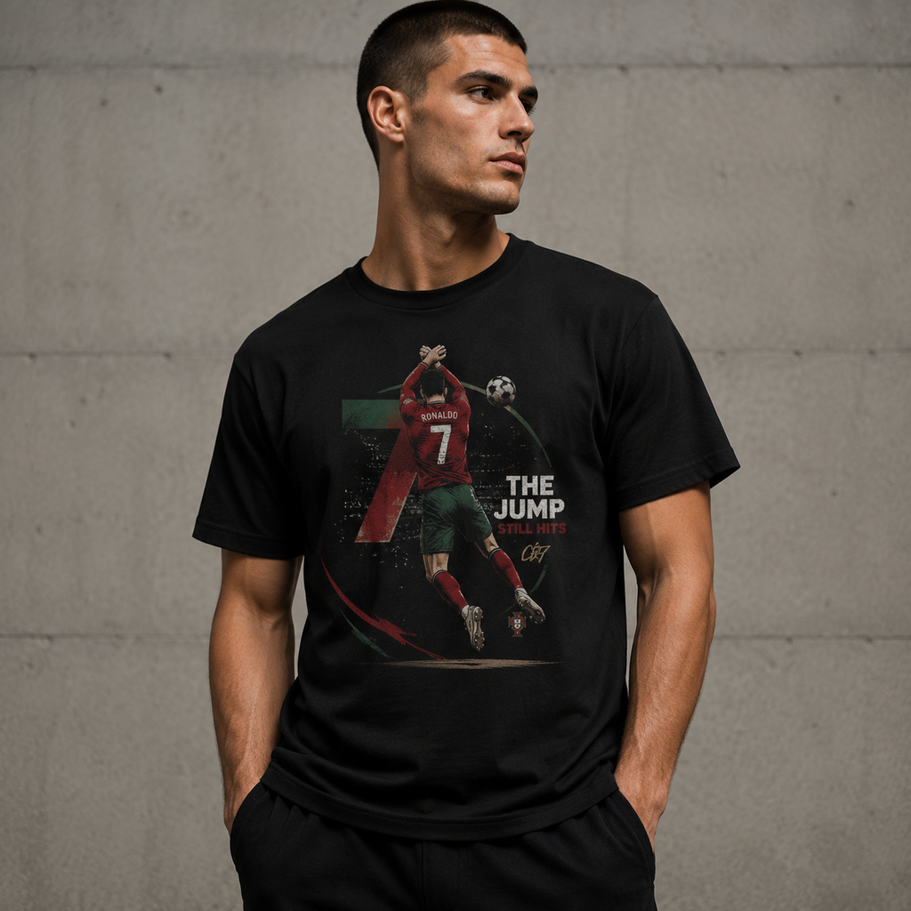 Cristiano Ronaldo Pure Cotton Unisex T-Shirt – Limited-Time Offer