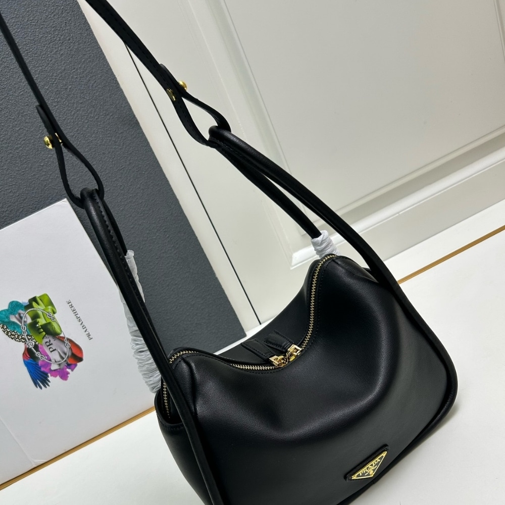 Prada Darling Handbag Black 25Cm