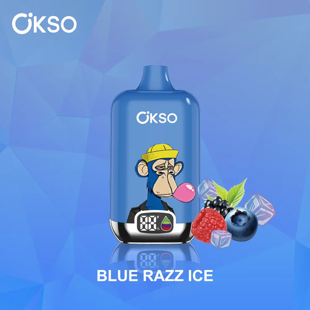 OKSO Digital box 12000 12K Puffs Rechargeable LED Display Disposable Vape