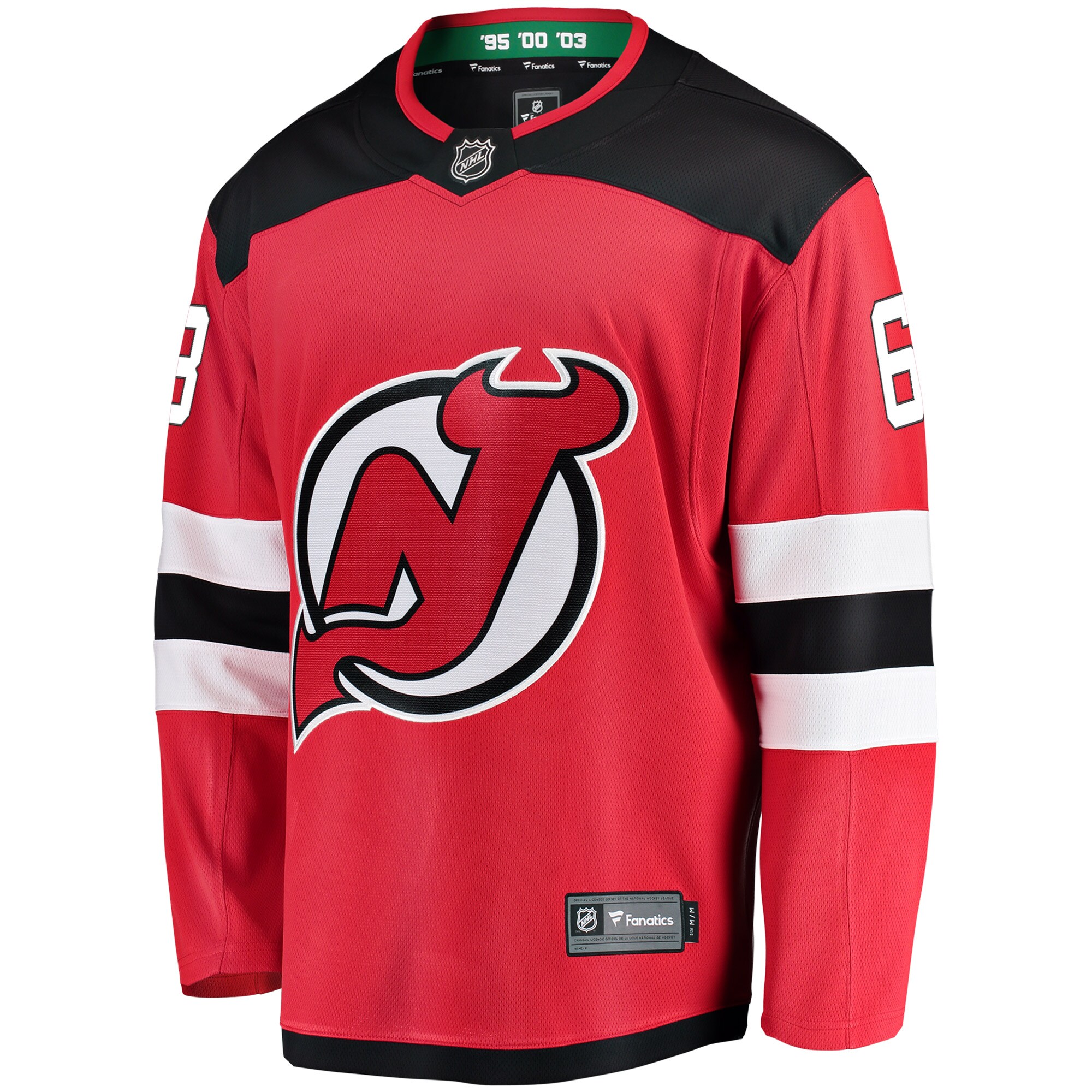 Jesper Bratt New Jersey Devils Fanatics Home Breakaway Player Jersey – Red