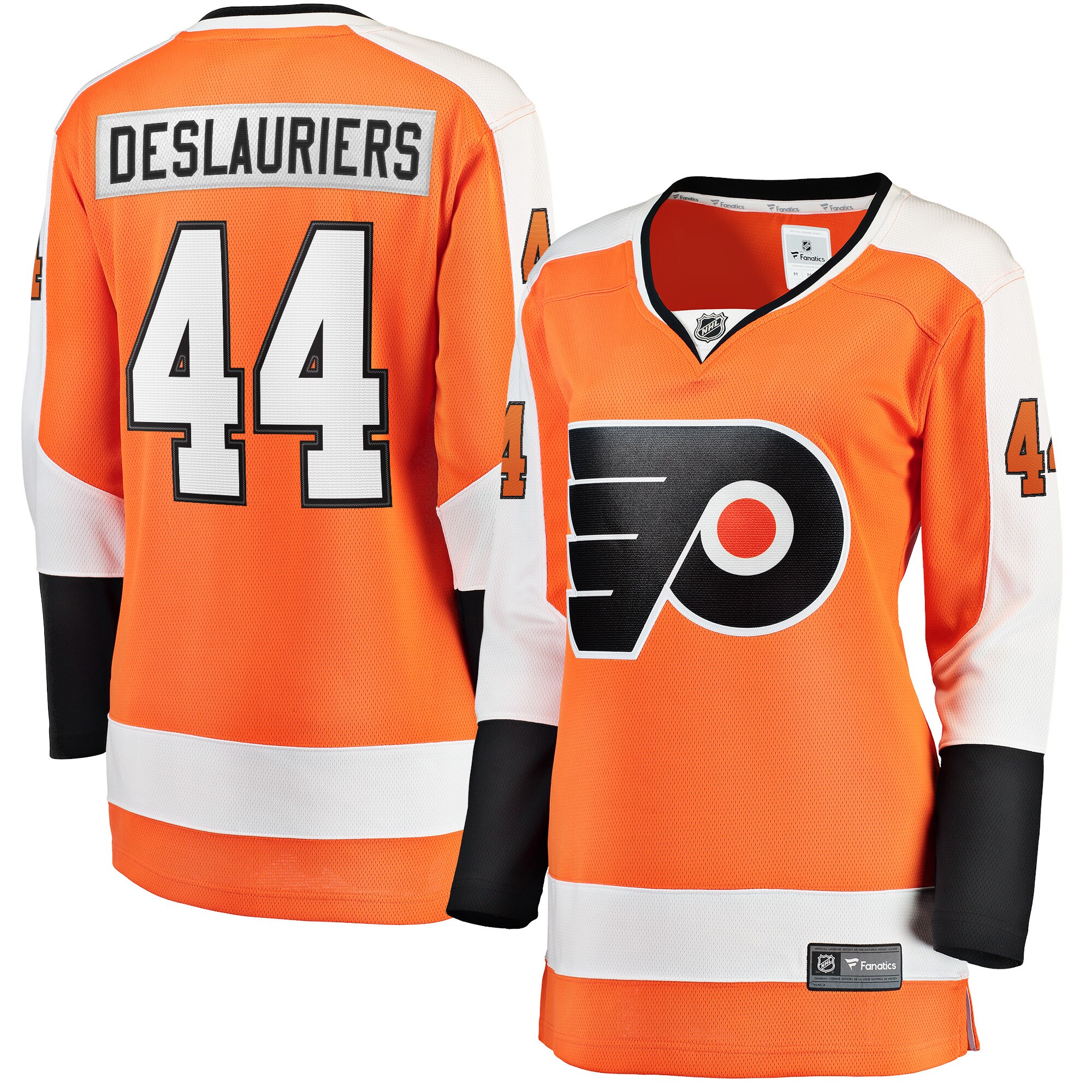 Nicolas Deslauriers Philadelphia Flyers Fanatics Women’s Home Breakaway Player Jersey – Orange