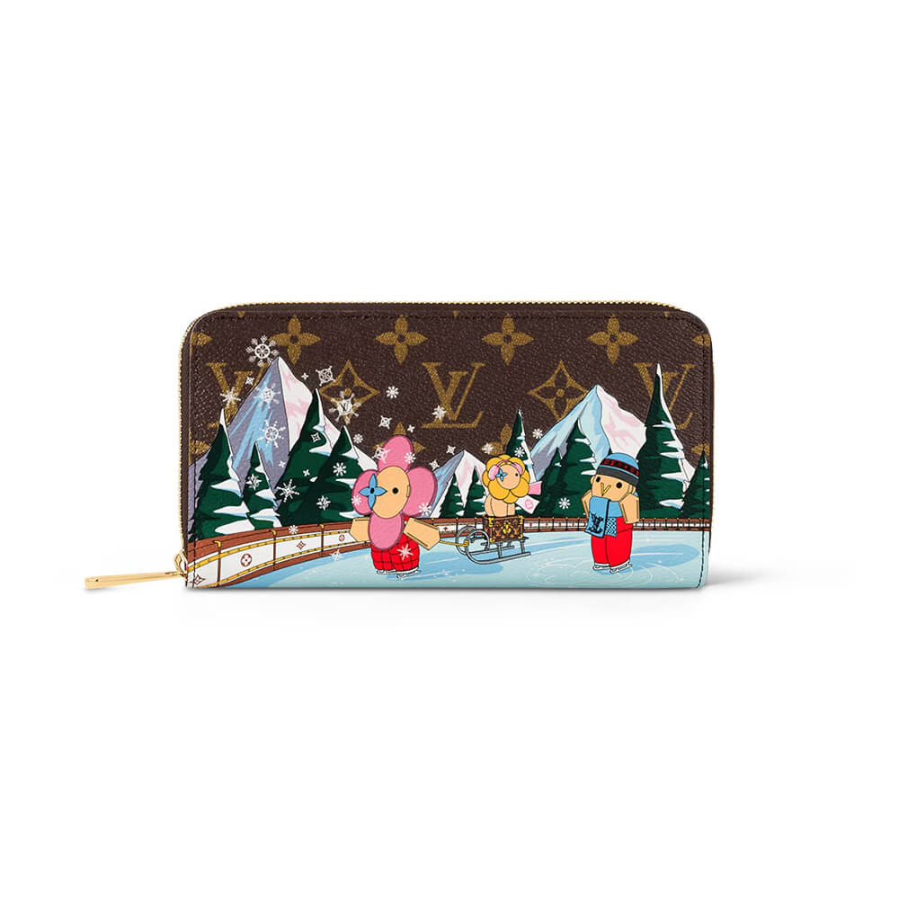 Louis Vuitton Monogram Vivienne Skating Zippy Wallet
