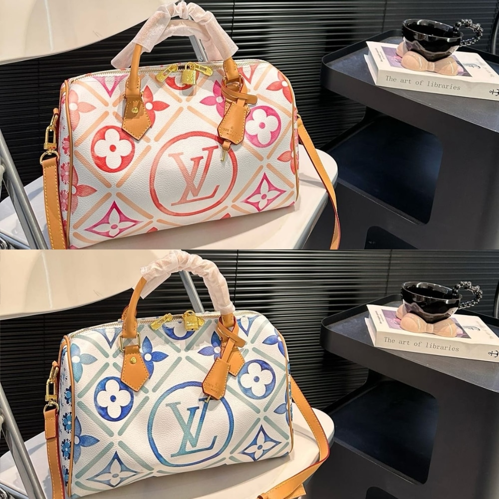 Louis Vuitton Speedy Bandoulière 25 Other Monogram Canvas Lagoon 25Cm M11264