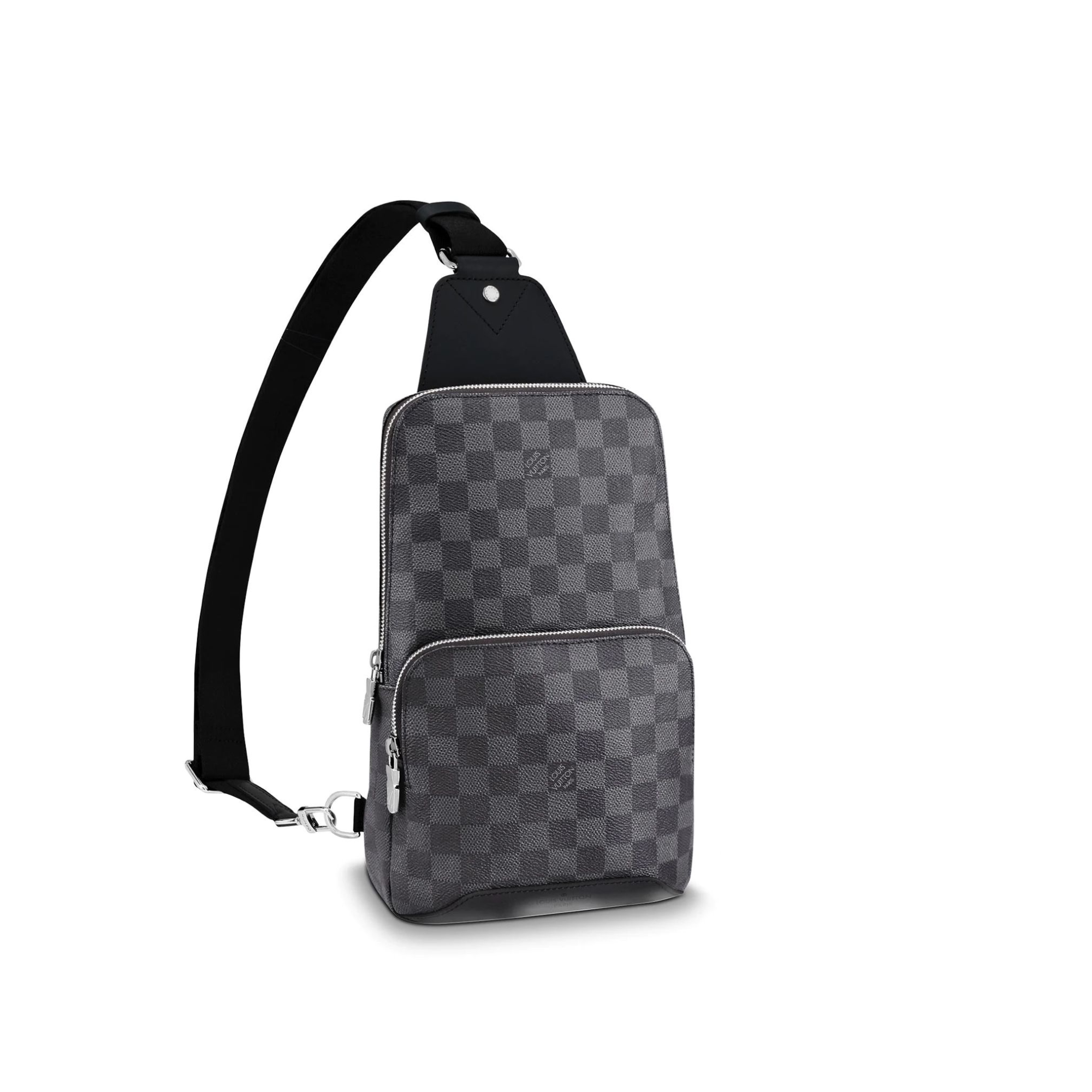Louis Vuitton Avenue Slingbag Damier Infini Onyx Silver 31Cm N40097 Bag For Men