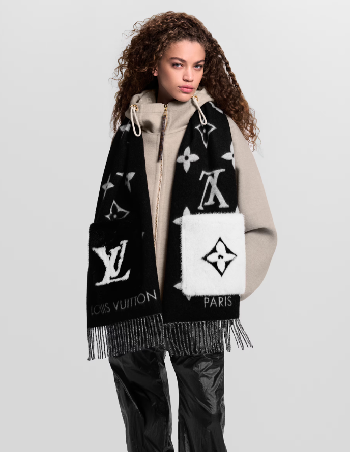 LOUIS VUITTON M74353 Cold Reykjavik Scarf