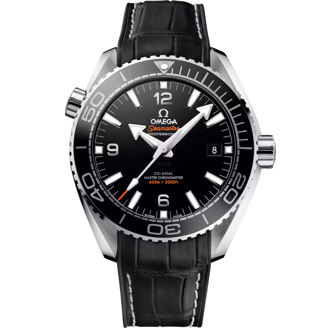 Omega Seamaster Planet Ocean 600M 43.5mm Black Dial Stainless Steel Strap 215.33.44.21.01.001