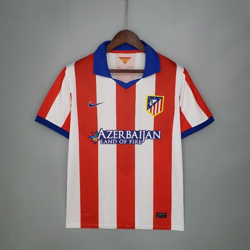 Retro 2014-15 Atletico Madrid home Football jersey retro