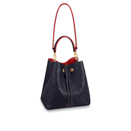 Louis Vuitton N Ono  Mm Bucket 26Cm Navy Blue