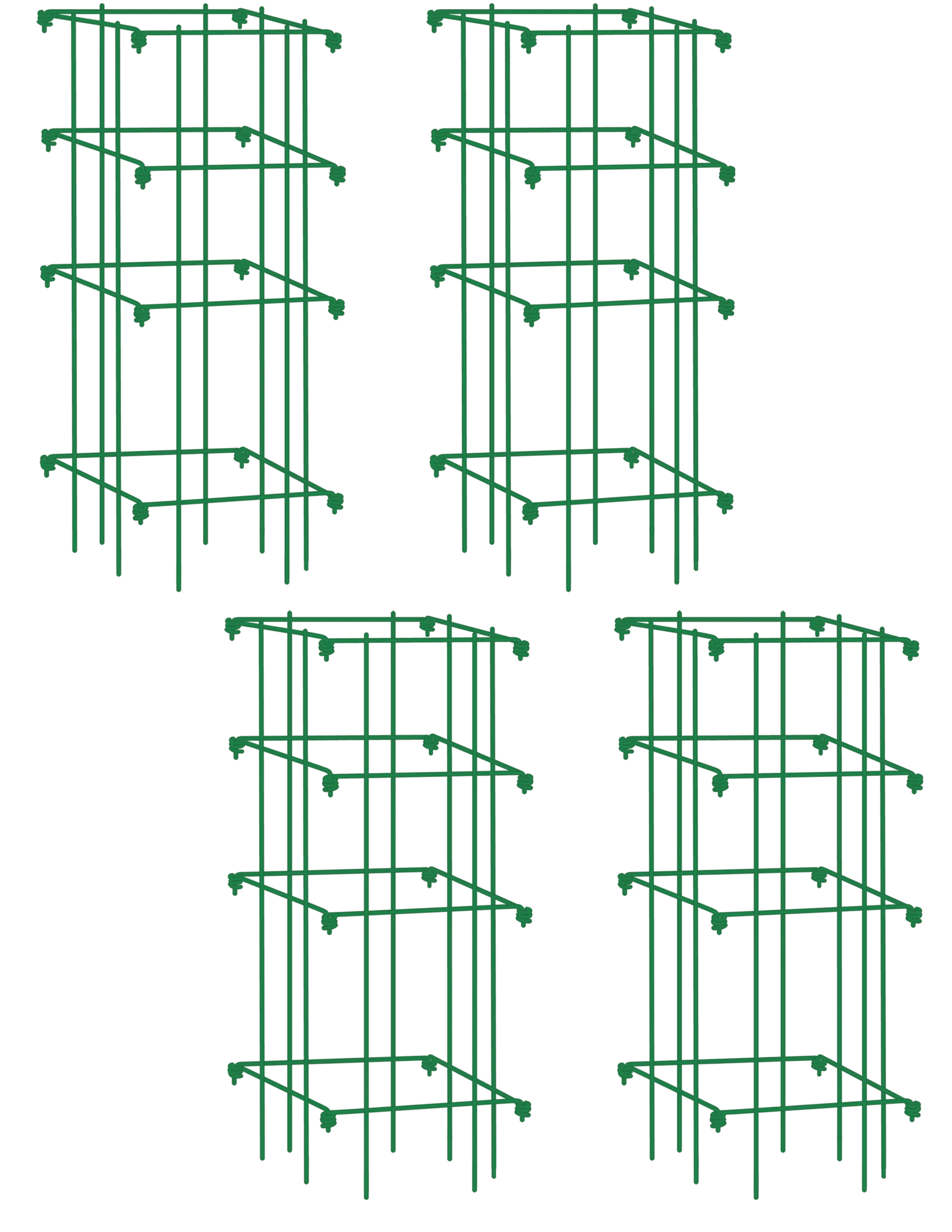 Tomato Cages, Set of 4