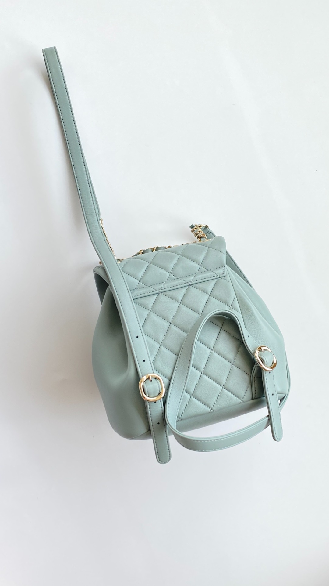 Chanel Small Duma Backpack Quilted Calfskin 17.5cm
