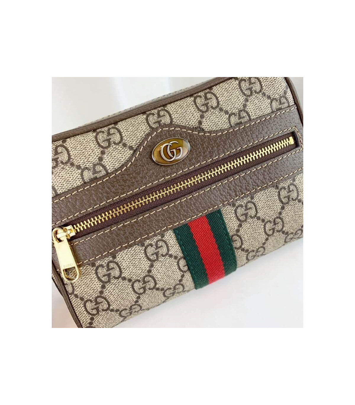 Gucci Ophidia GG Supreme Mini Bag Beige