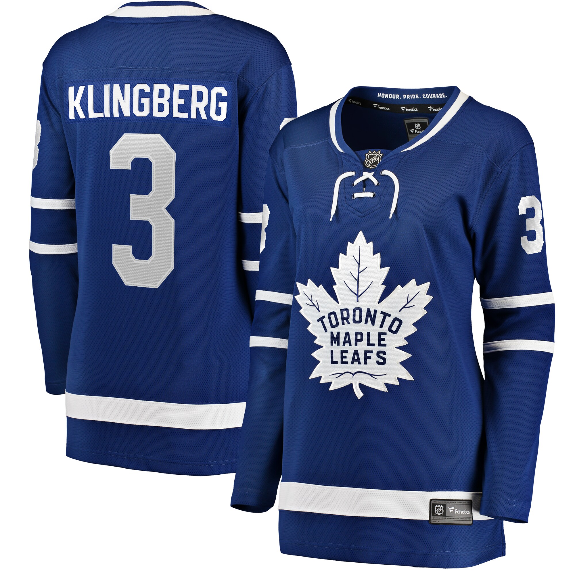 John Klingberg Toronto Maple Leafs Fanatics Women’s Home Breakaway Player Jersey – Blue