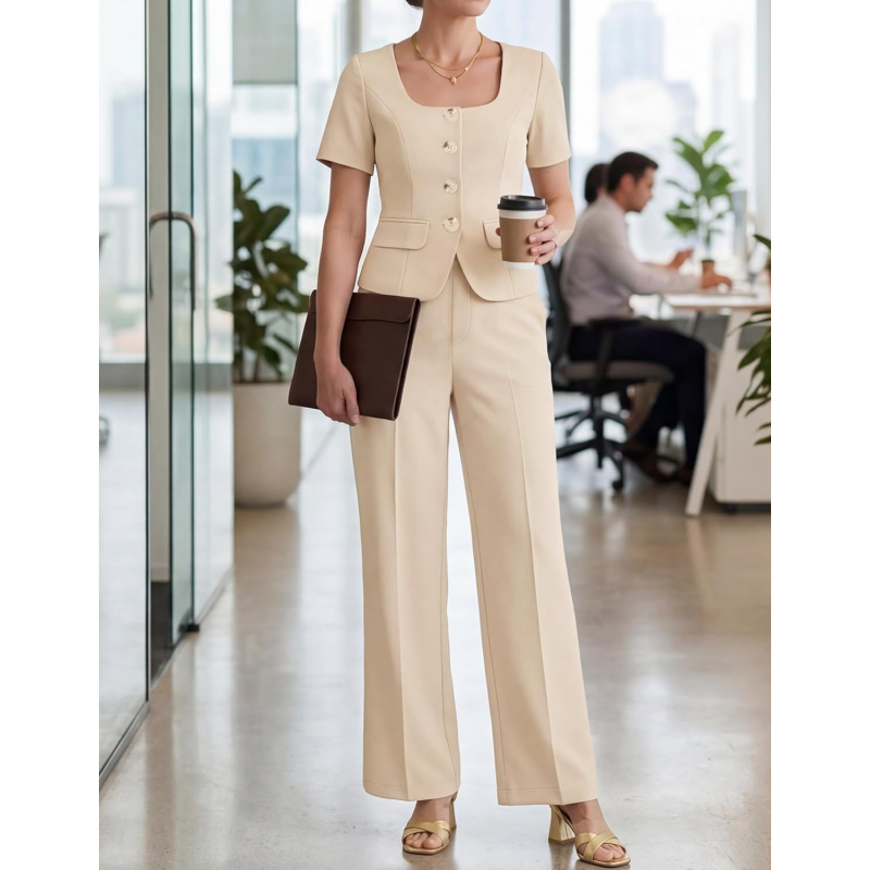 Women's Summer Two Pieces Suits Set 2026 Short