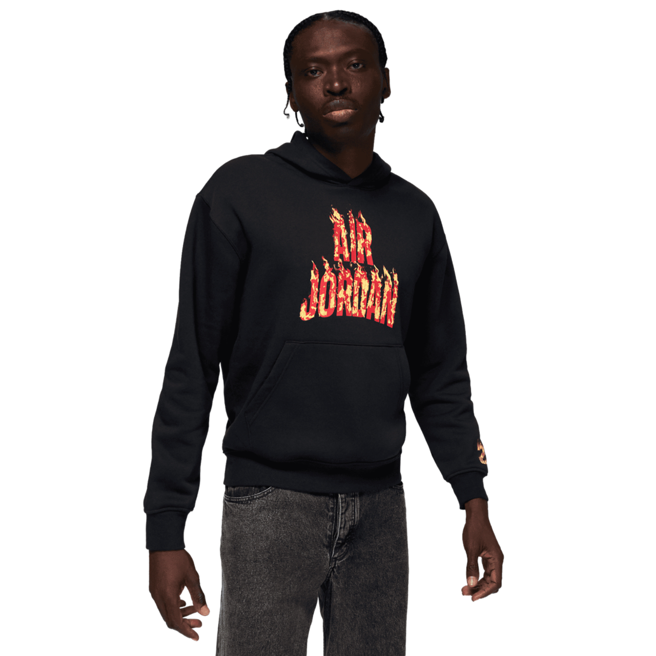 Jordan AJ 5 Fire Fleece Pullover