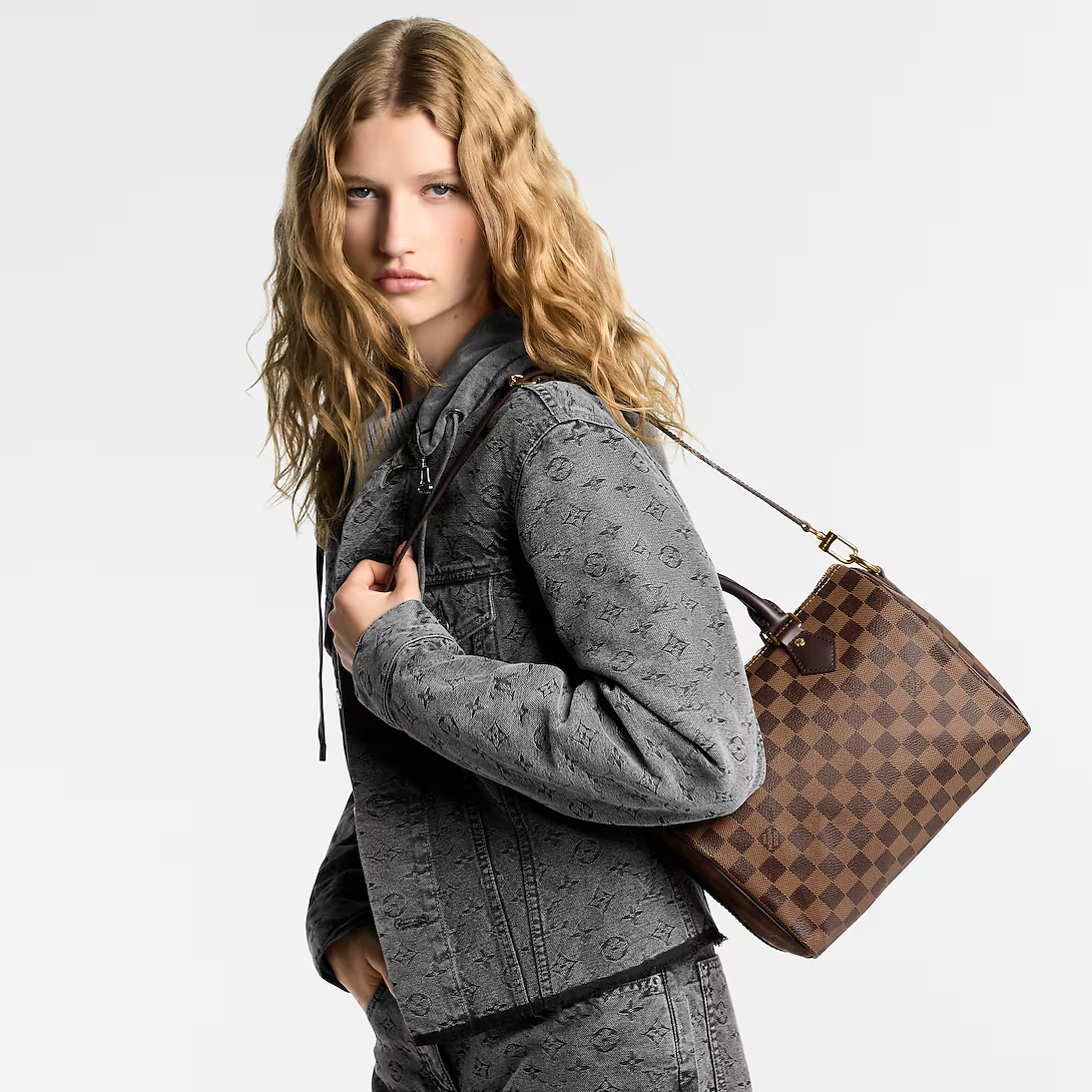 Louis Vuitton Speedy Bandouliere 25 Damier Ebene Canvas 25cm N40575