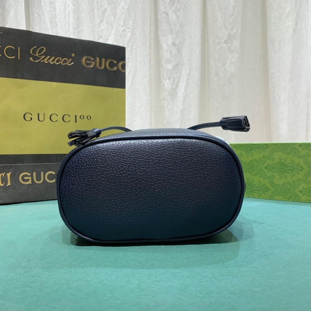 Gucci Ophidia Gg Supreme Canvas Mini Backpack Beige Blue 20Cm 795221 96Iwn 4076
