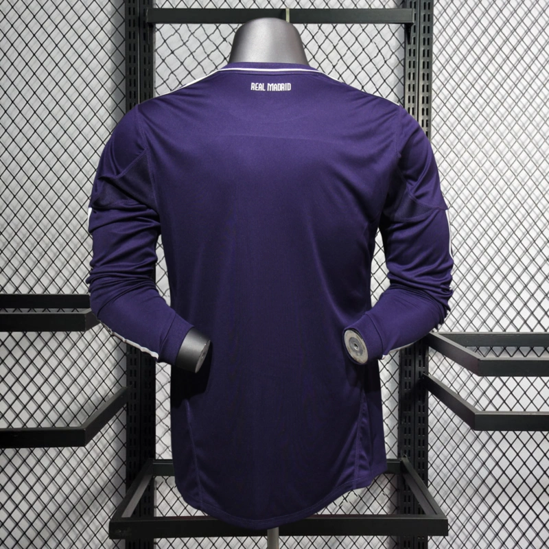 Retro Player 2010-11 Real Madrid 2 Away Long Sleeve RONALDO Football jersey retro