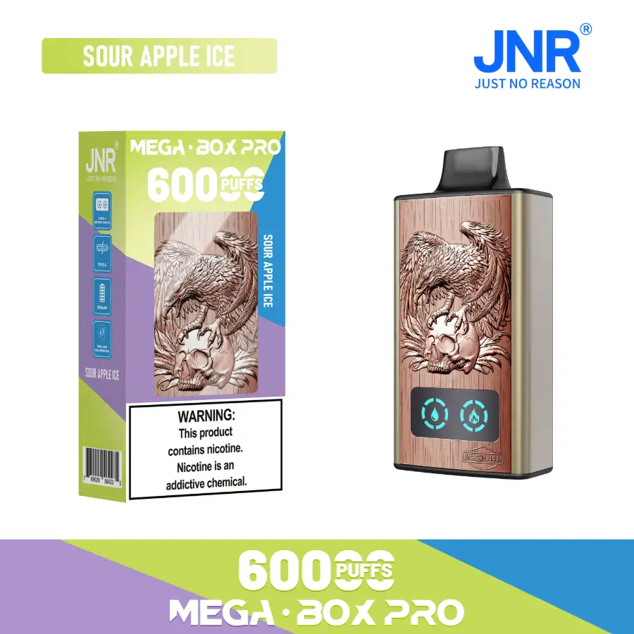 【Buy 3 Get 3 Free】JNR Vape Mega Box Pro 60000 Puffs Disposable Vape Combo Sales
