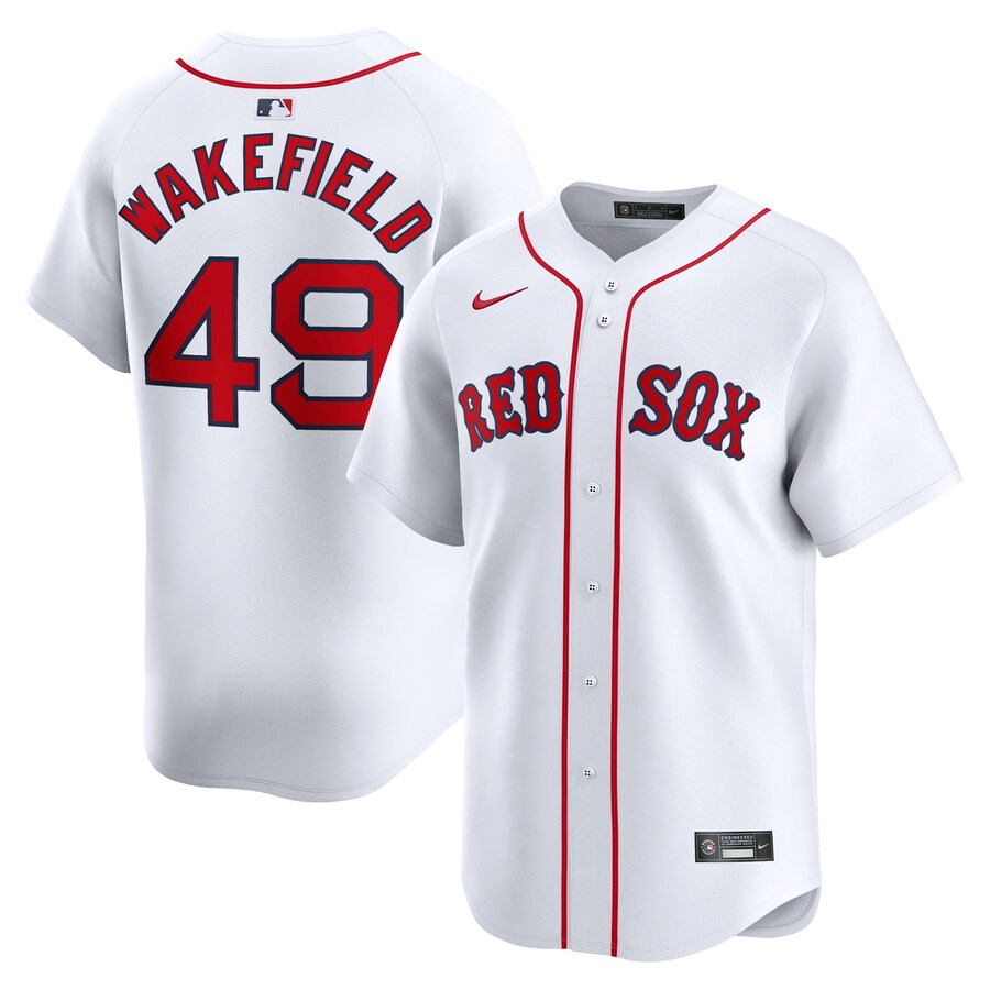 Tim Wakefield Boston Red Sox Home Limited Player Jersey White