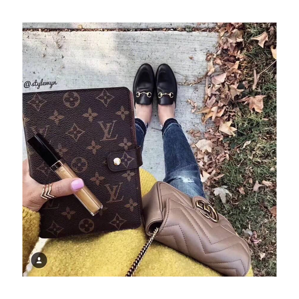 Gucci GG Marmont Matelasse Chevron Leather Super Mini Bag Nude Pink