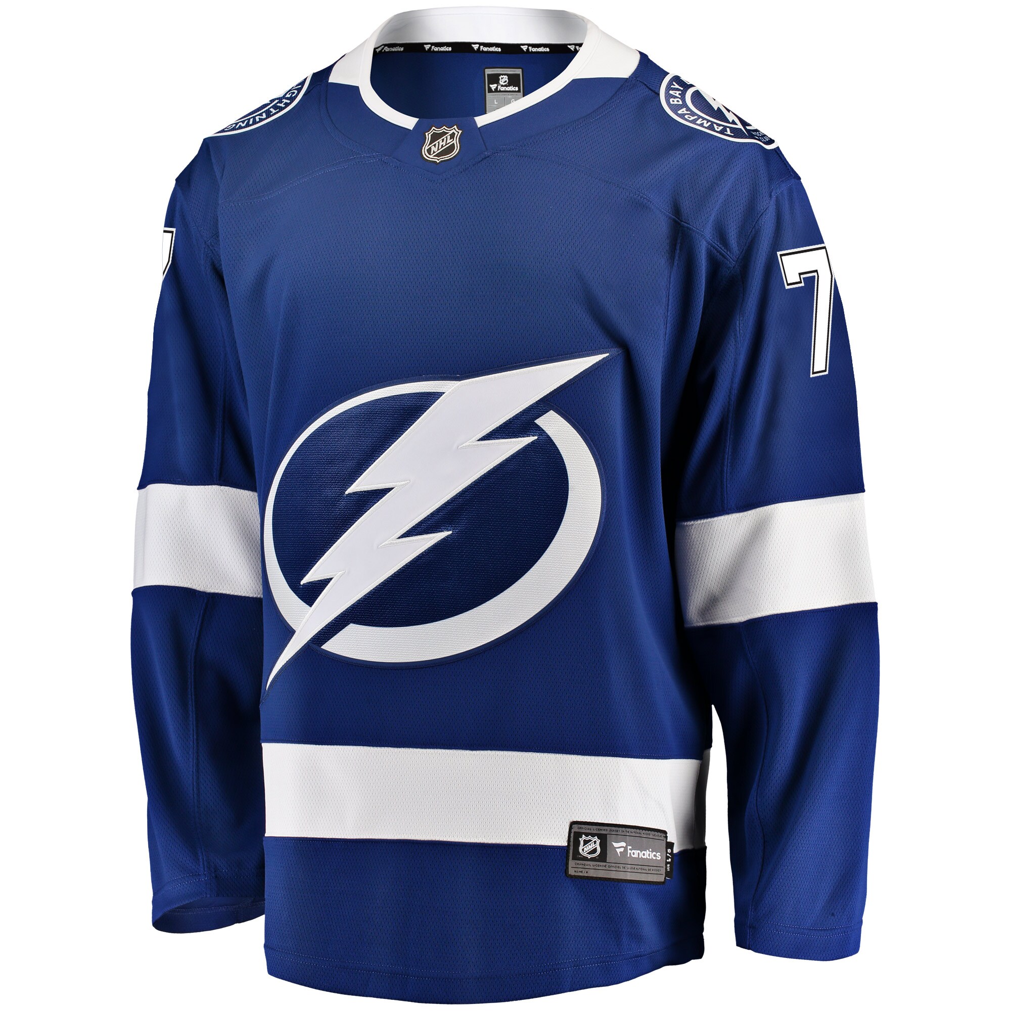 Victor Hedman Tampa Bay Lightning Fanatics Home Breakaway Player Jersey – Blue