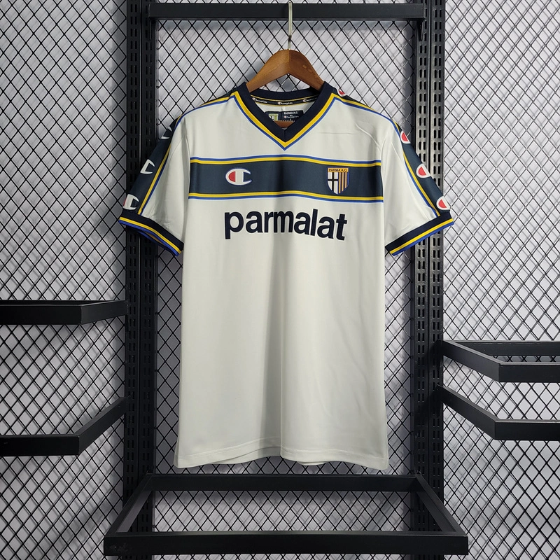retro 2002-03 Parma Away retro football jersey