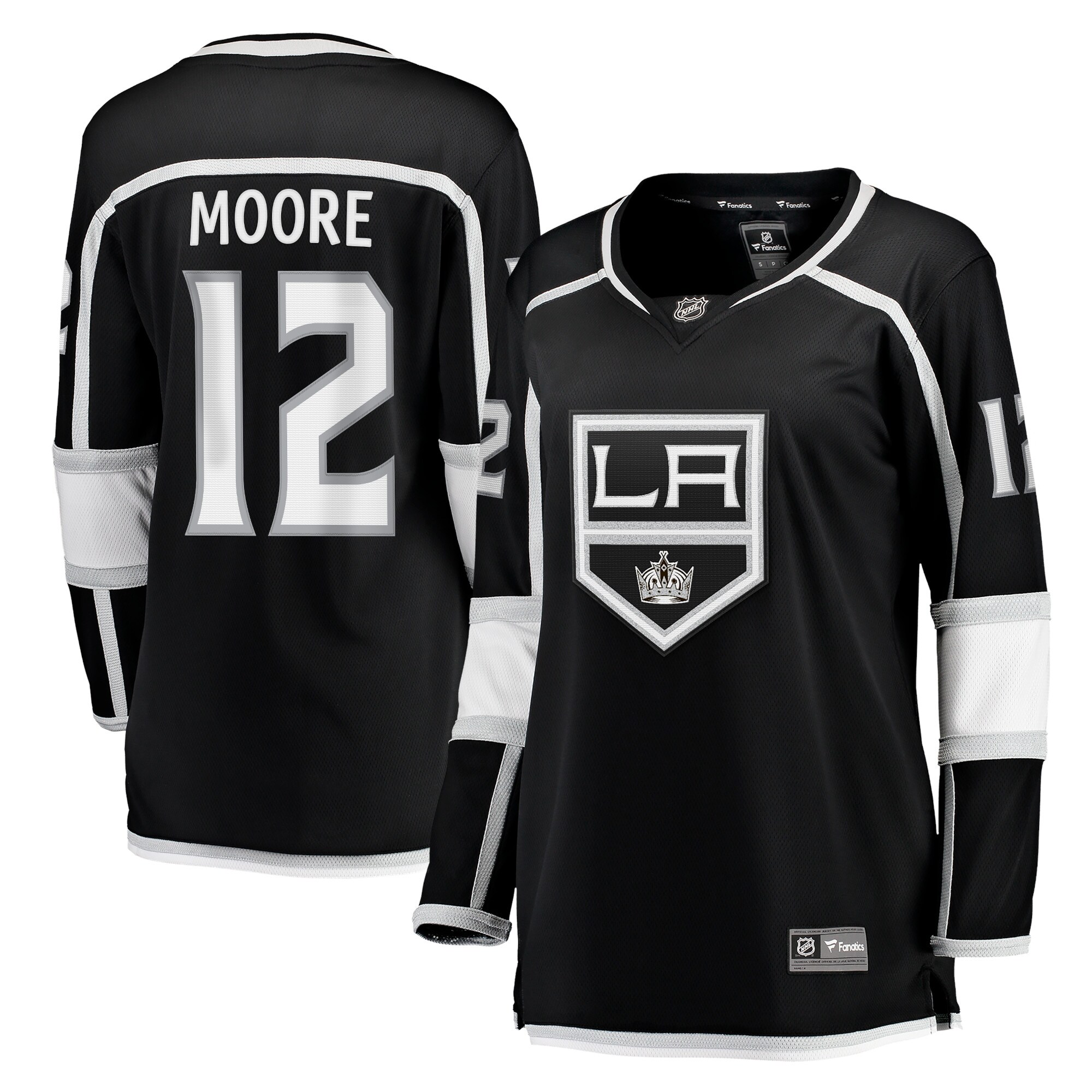 Trevor Moore Los Angeles Kings Fanatics Women’s Home Breakaway Player Jersey – Black