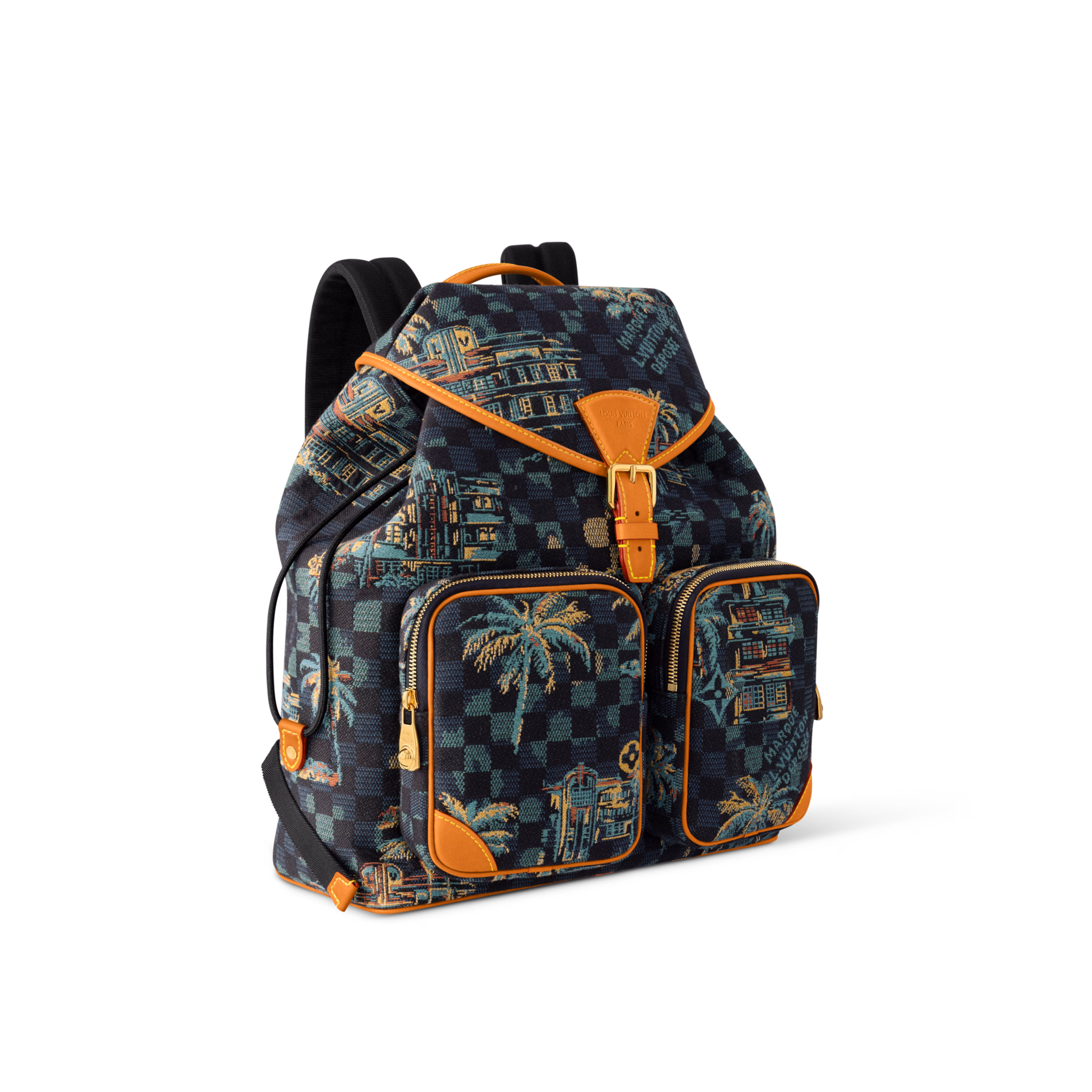 LV N40755 Montsouris Cargo Backpack
