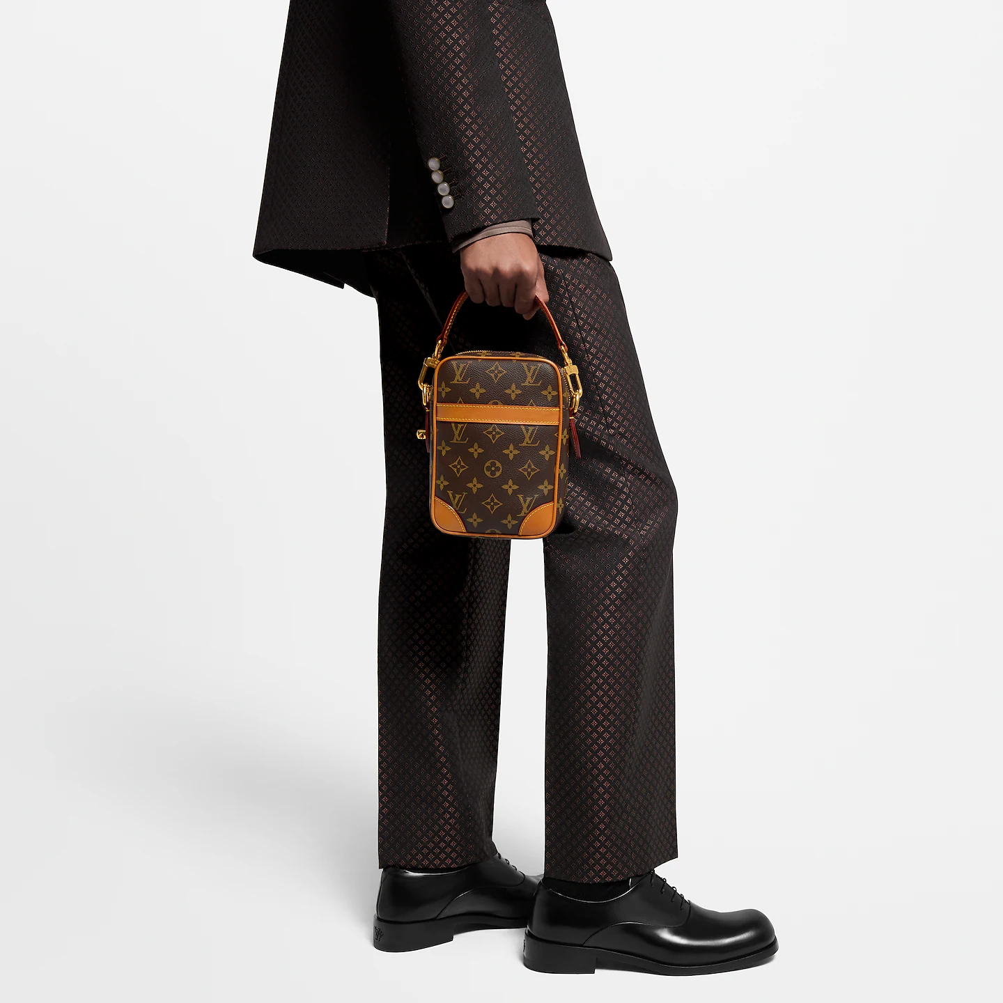 Louis Vuitton Danube Monogram Brown 21cm M14013