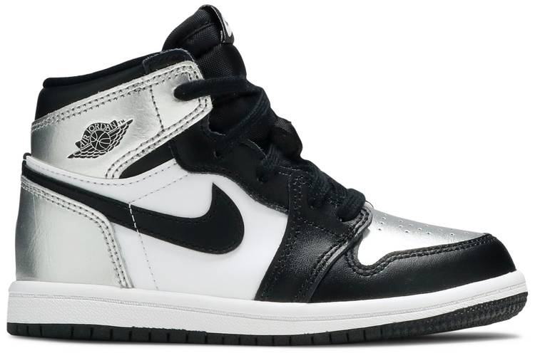 Air Jordan 1 Retro High OG TD Silver Toe CU0450-001