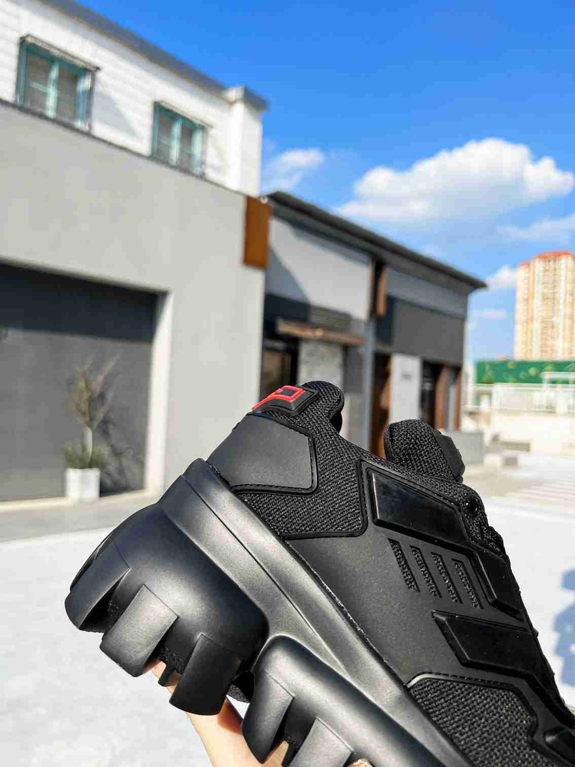 Prada Cloudbust Thunder Sneakers Black 1E819L3Kr2F0002F050