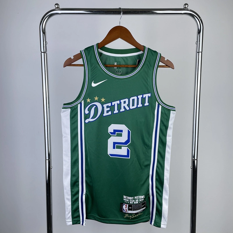 2023 NBA Detroit Pistons 2 CUNNINGHAM Basketball Jersey