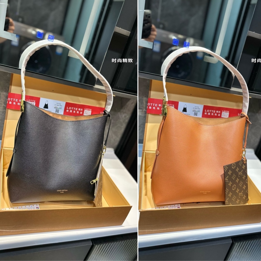 Louis Vuitton Low Key Hobo MM In Cognac 31Cm M24974