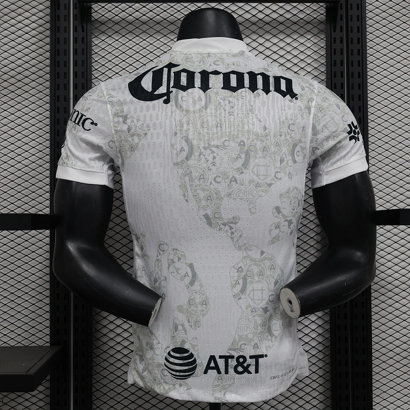 Player 2024-25 Club America White Football jersey