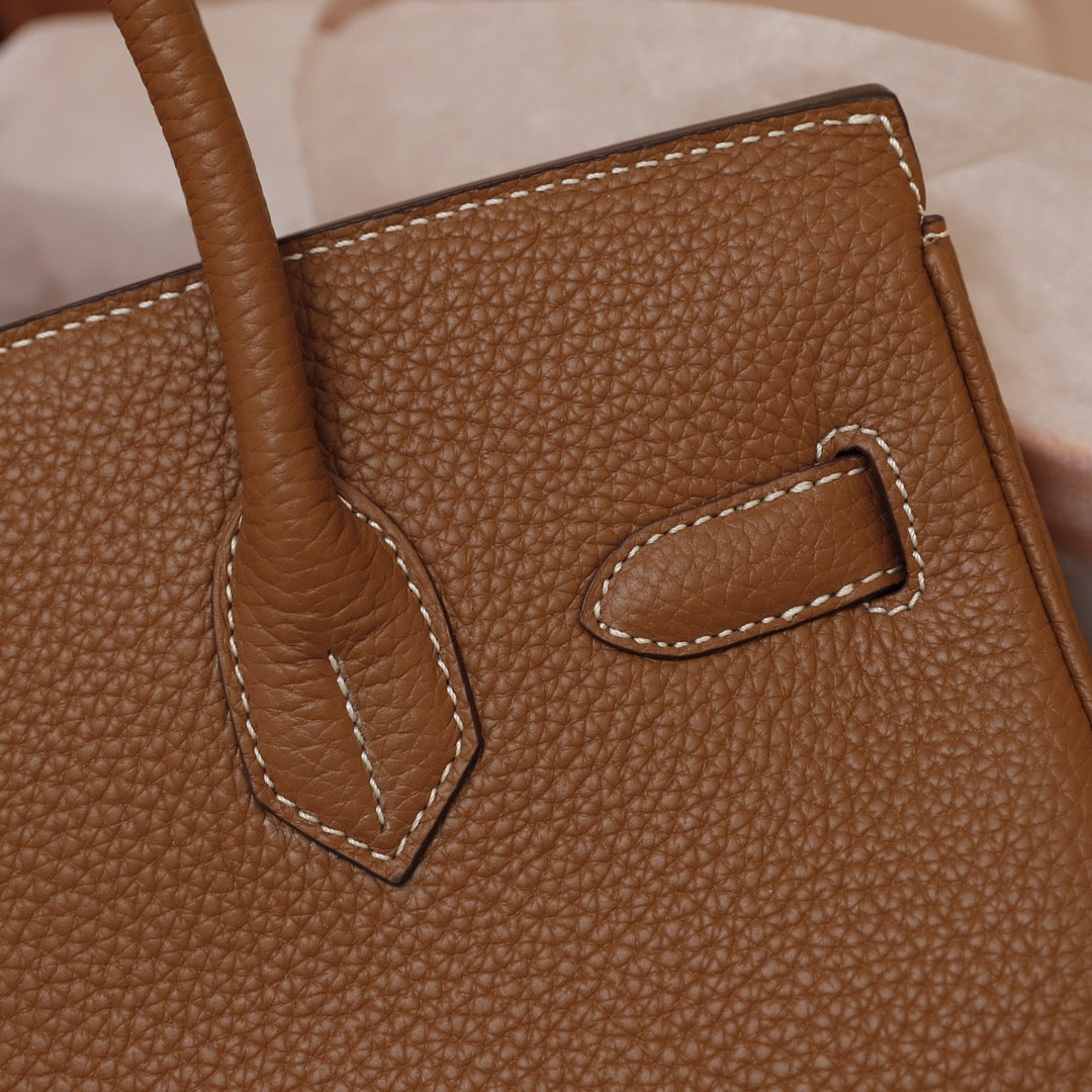 Hermes Birkin Bag 35 Brown Togo Gold Hardware